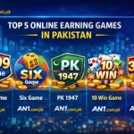 Top 5 Online Earning Games in Pakistan